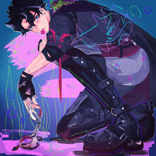 Full Body / Single / Simple Background